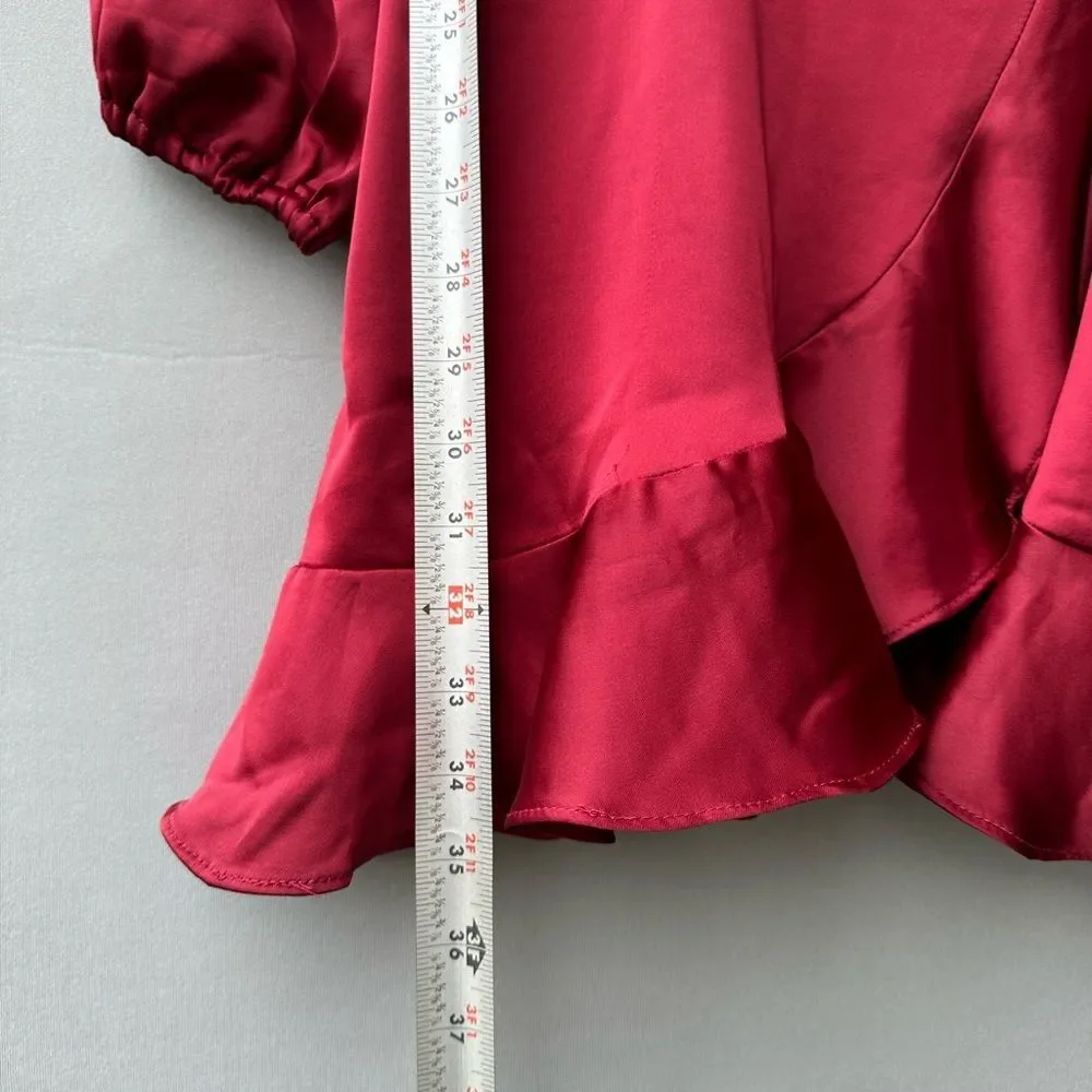 5 for $40 Lulus Wrap Dress Women Size M - Picture 4 of 6